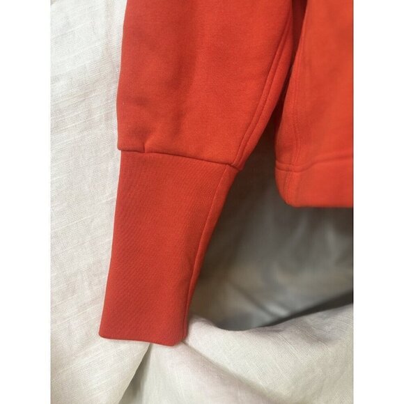 Nike‎ Women’s Hoodie Block Label Size Small Red Run Running Jog NSW Swoosh - Picture 3 of 6